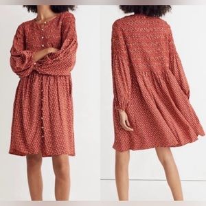 Madewell Smocked Dress